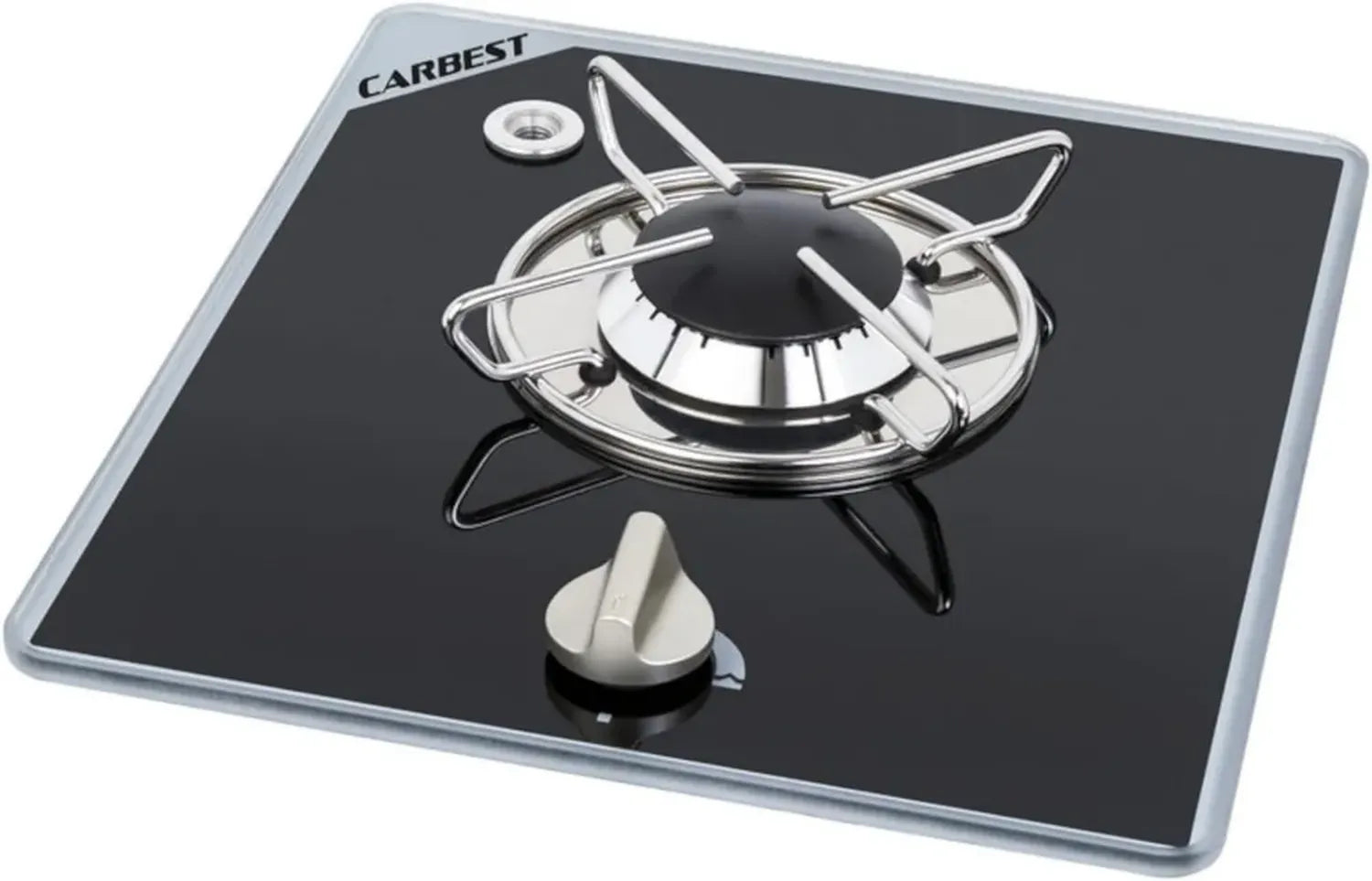 Tragbarer 1-flammiger Gaskocher mit Zündsicherung, 30mbar für Camping