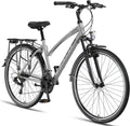 Licorne Bike Trekkingfahrrad 28 Zoll, Herren & Damen, 21-Gang, City Verwendung
